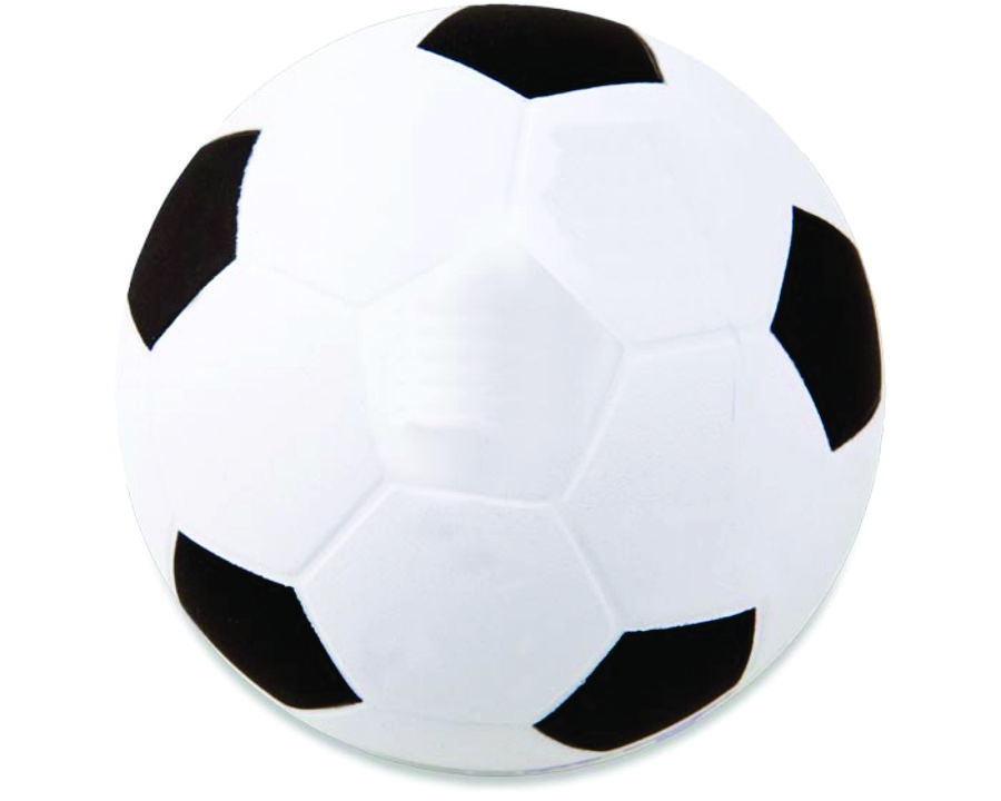 FIGURA DE POLIURETANO EN FORMA DE BALÓN DE SOCCER. C501